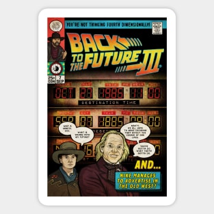 Back to the Future 3 (Culture Creep) Sticker